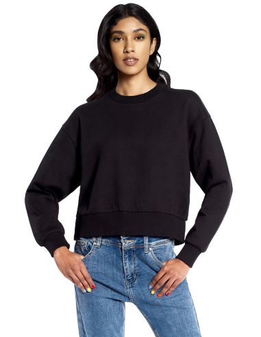 C-COR63-WOMEN'S HEAVYWEIGHT CROPPED  SWEATSHIRT